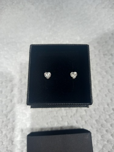 Samuels silver heart stud - samuels,