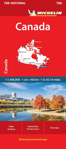 Canada michelin national map - canada,