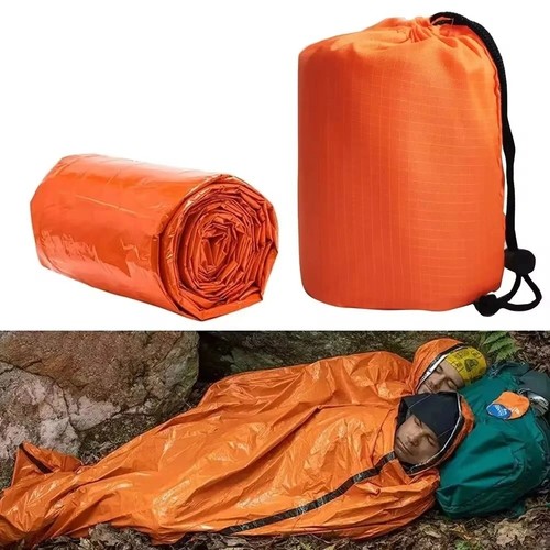 2pcs emergency sleeping bags - 2pcs,