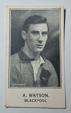 1924 Barratt & Co 'Tarrab Brand Rock' Trade card - A Watson - Blackpool