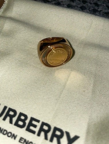 Burberry men gold tone brass - men's,