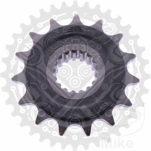 Front sprocket tooth pitch - 15,