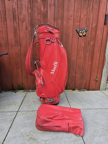 Vintage maxfli red leather - vintage,