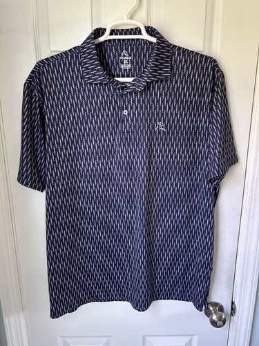Rhoback men polo rare print - rhoback,