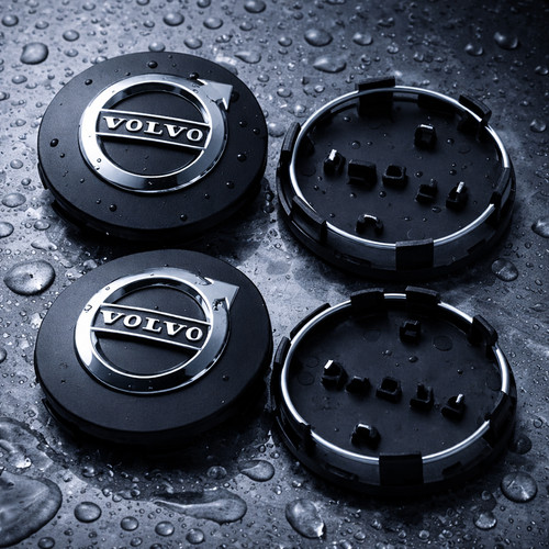 Volvo 64mm wheel hub - hub, caps