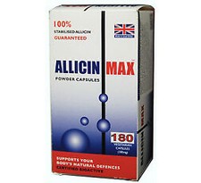 Allicin Max Garlic - 180 capsules