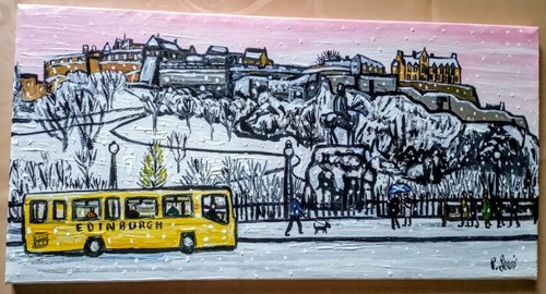 Original northern art - art, oil