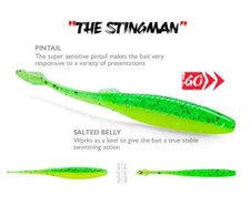 Rapala CrushCity The Stingman Soft Lures Pike Perch Bass Trout Sea Fishing
