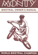NOS Vintage Monty Trials Bike