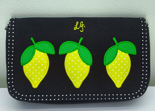Lulu guinness black yellow - lulu,