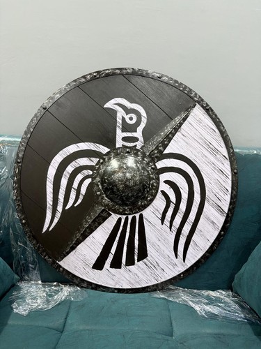 Viking raven shield - viking, 24"