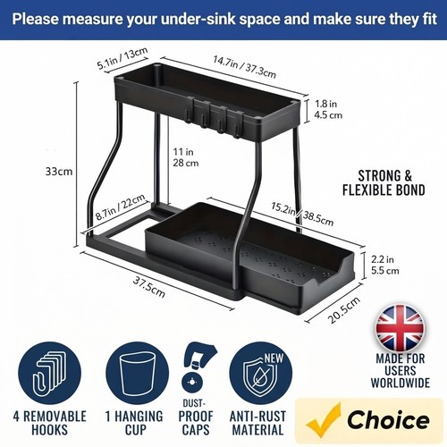 Space saving tier under - saving,