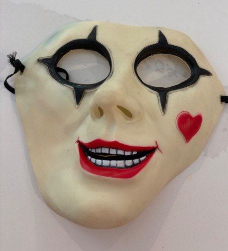 Rubber mask for halloween - for,