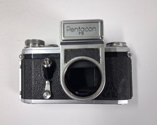 Pentacon FB Slr Film Camera With Tessar Zeiss 2.8/50 lens