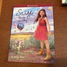 American Girl Saige Paints the