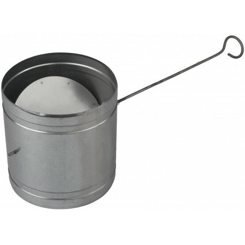 Chimney pipe throttle flue - throttle,