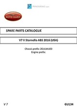 Moto Guzzi parts manual book