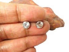 Round aquamarine sterling - round,