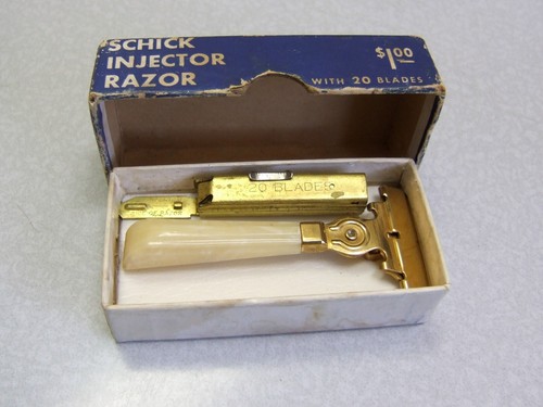 Vintage schick injector safety - vintage,