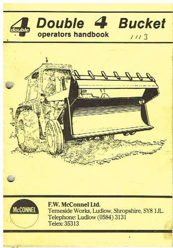 Mcconnel tractor mounted - tractor,