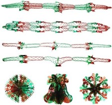 7pc set Christmas Red/Green