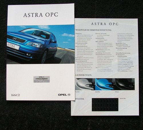 Opel astra opc - g, opc,
