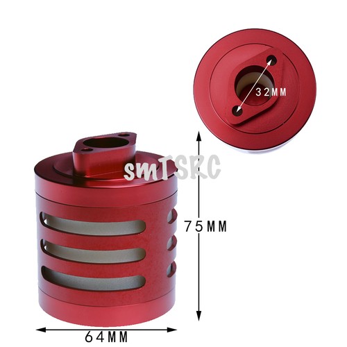 Aluminum air filter kit - aluminum,