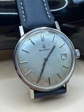 vintage Buren mechanical watch