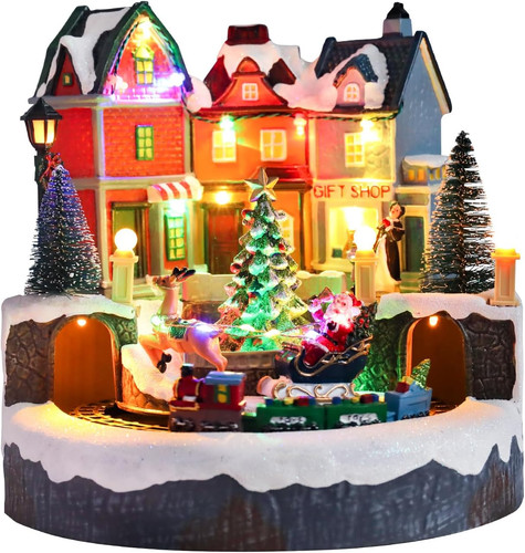 Christmas village sets inch - village, 9