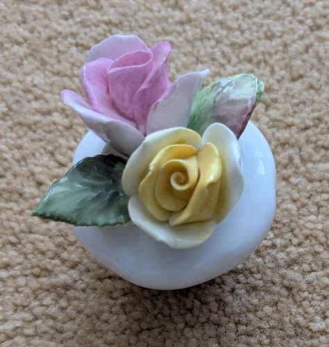 Coalport flower basket - flower,