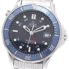 OMEGA Seamaster Diver 300 2535.80 GMT Coaxial Automatic Men's Watch_905347