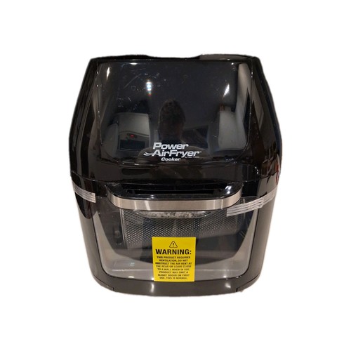 Power air fryer black - fryer,