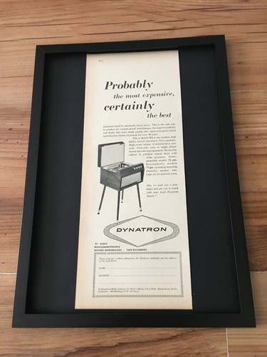 Dynatron record player 1960 - dynatron, player-1960