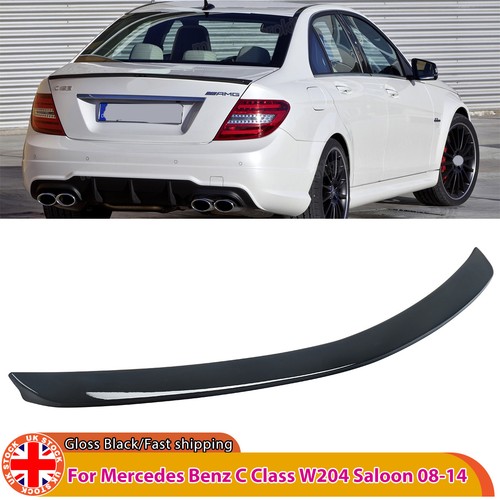 Gloss black rear amg style - rear,