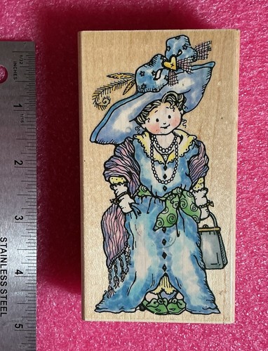 Penny black wood mounted - black,
