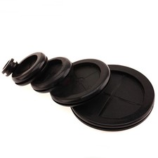 8mm - 130mm Blanking Grommets Rubber Closed Grommet Blind Plugs Bung Double Side