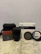 Sigma 24-70mm F2.8 Art L-Mount Lens DG DN + KF VND+CPL Filter