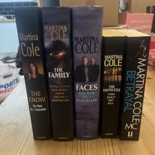 martina Cole Crime Paperback and hard back book BUNDLE Joblot excellent 