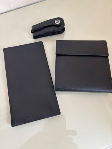 Bentley leather case - cd, key