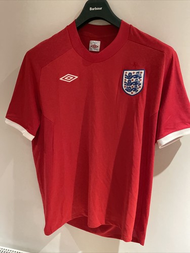 Red 2010 england shirt away - red,