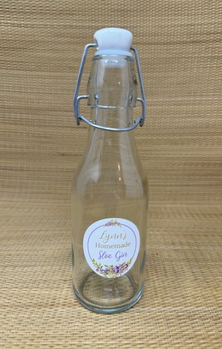 Lynn homemade sloe gin empty - lynn's,