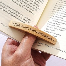 Custom Thumb Book Page Holder