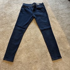 Women's Dark Blue Red Herring Size 12 Regular Skinny Jeans