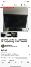 Selling my TV LG 32 inches(its