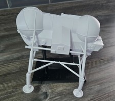 SHADO UFO Moon Mobile - 3D Printed In White and Ready for Painting