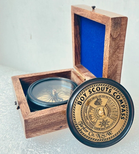 Boy scout compass - boy,