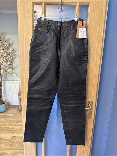 Genuine leather trousers - genuine,