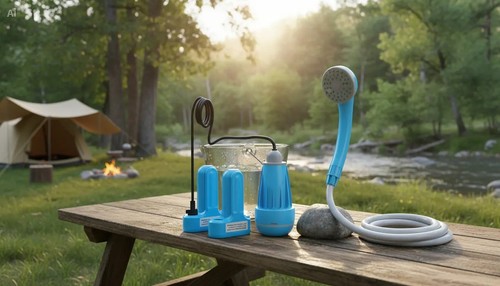 Portable shower camping - camping,