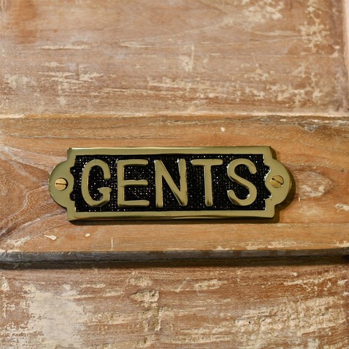 Solid brass gents - solid, toilet