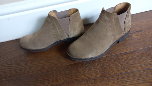Clarks demi beat suede ankle - clarks,